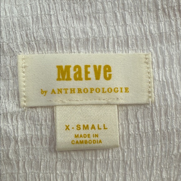 MAEVE ROSETTE COLLARED OPEN-FRONT TOP size xs - Picture 9 of 10